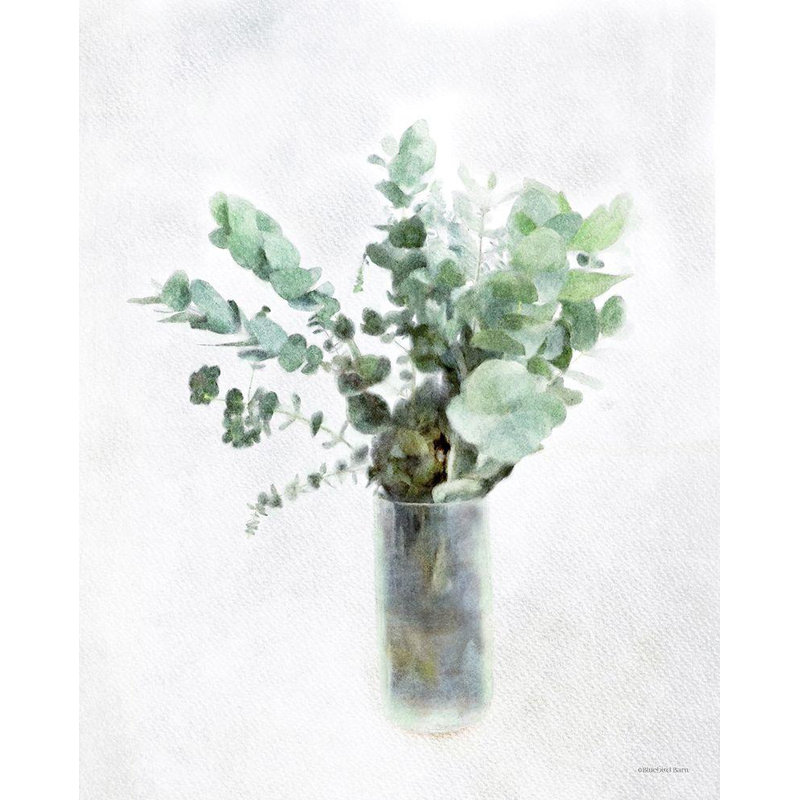Art sur toile Lark Manor ™ Bluebird Barn, titré: Eucalyptus, H 44 po x l 36 po