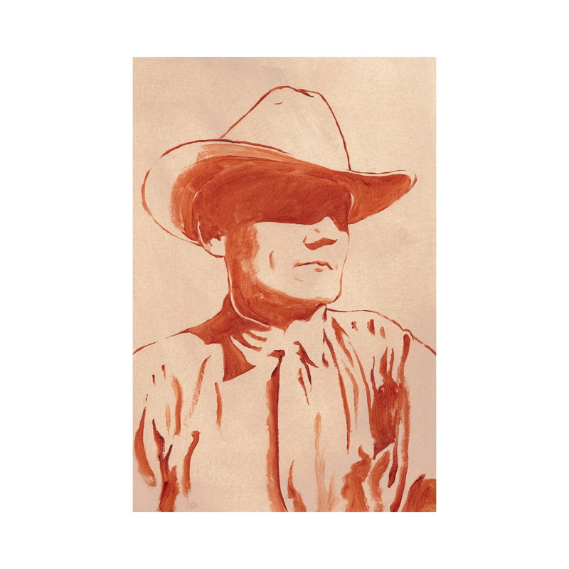 Man Of The West I by Jacob Green - Wrapped Canvas Painting, 101.6 cm H x 66.04 cm W x 1.91 cm D