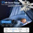 52" Silver Crsytal Ceiling Fan with Light and Remote Control 6-speed Reversible DC Motor-985788465