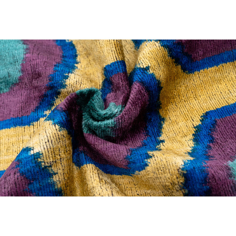 Geometric Velvet Throw Pillow