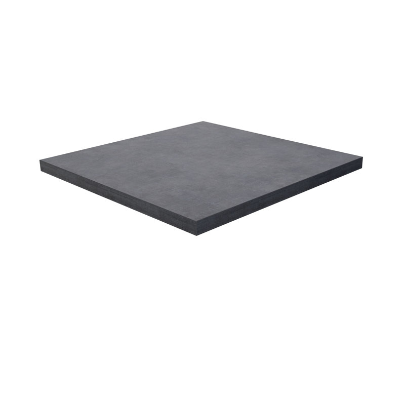 24" Frosted Slate Gray Square Tabletop with Laminate Finish