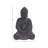 Ceramic Meditating Buddha Decorative Sculpture with Engraved Carvings and Relief Detailing-810678708-810678706