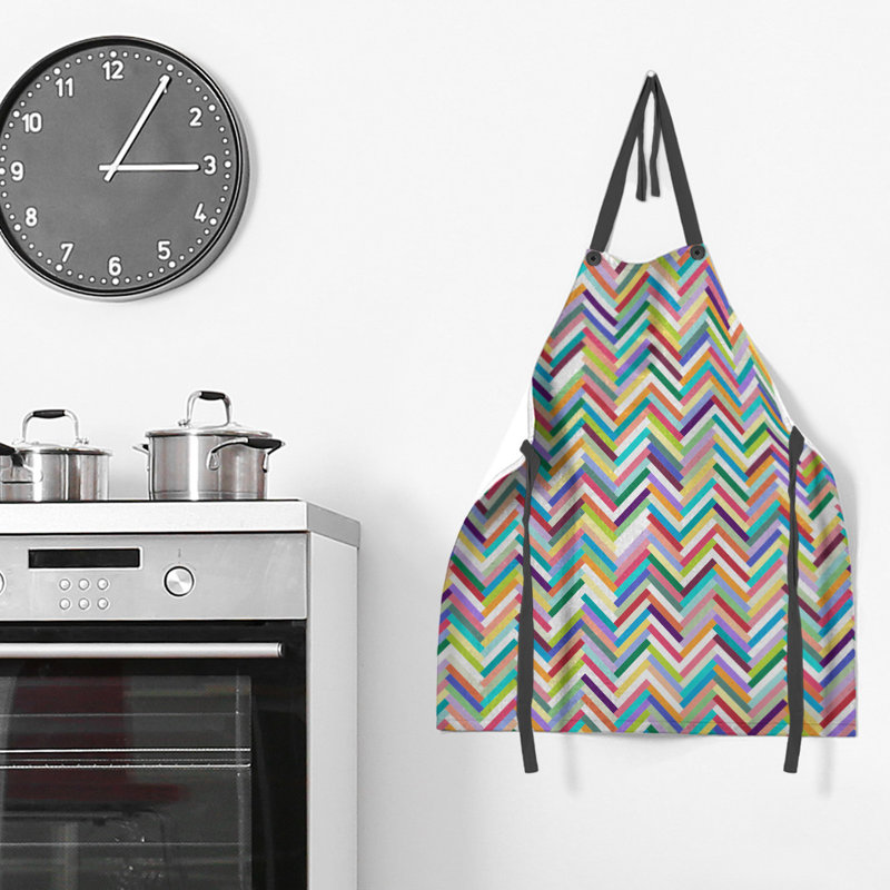 Katelyn Elizabeth Bib Apron, Rainbow Alternate