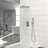 Luxurious Dual-function Rain Shower System For Modern Bathrooms