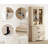Laziza 3 Tier Bookcase With Drawer,73.3" Tall Floor Standing Bookshelf,Modern Farmhouse Display Storage Cabinet With Adjustable Shelves,-122781480