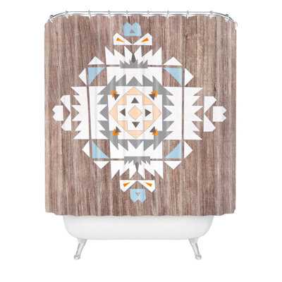 Eccles Geometric Shower Curtain