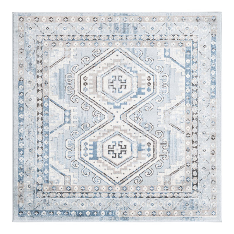 Charlotte Oriental Indoor Rug, Square 5'3"