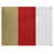 Or / rouge / blanc sélectionné