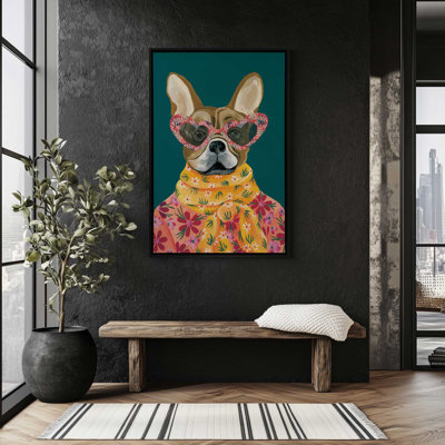 «Fabulous Frenchie» par Yvette St. Amant, reproduction d'art