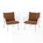 Brown Cushion/White Frame is out of stock
