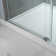 76” H Frameless Sliding Shower Door (56-60 Inch Adjustable Width) with Reversible Installation, Safety Glass, Anti-Splash Design