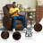 33" Wide Leather Power Recliner with Heated Cushion-290195882