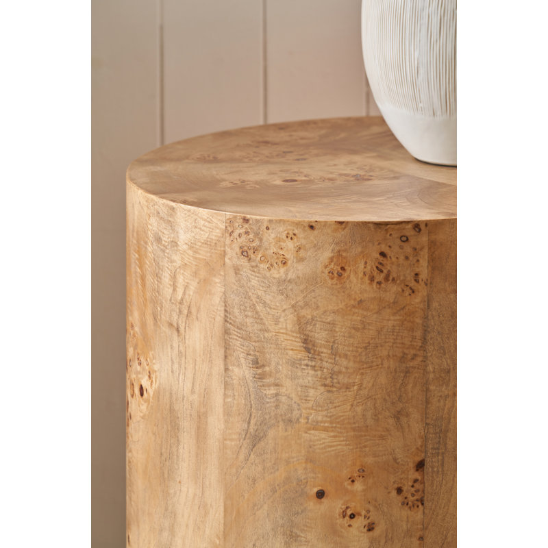Tamberly Drum End Table