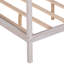 CaNopy Platform Bed with Headboard and Support Legs-983946488-983946479