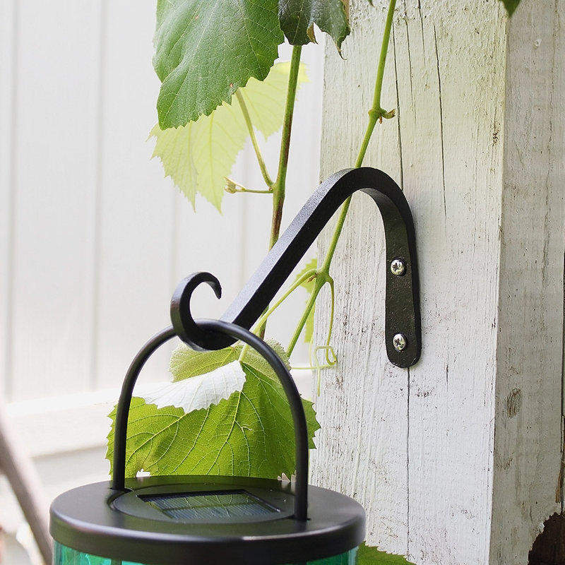 Achla Metal Weather Resistant Bracket Plant Stand, 4" H x 6" W x 0.25" D