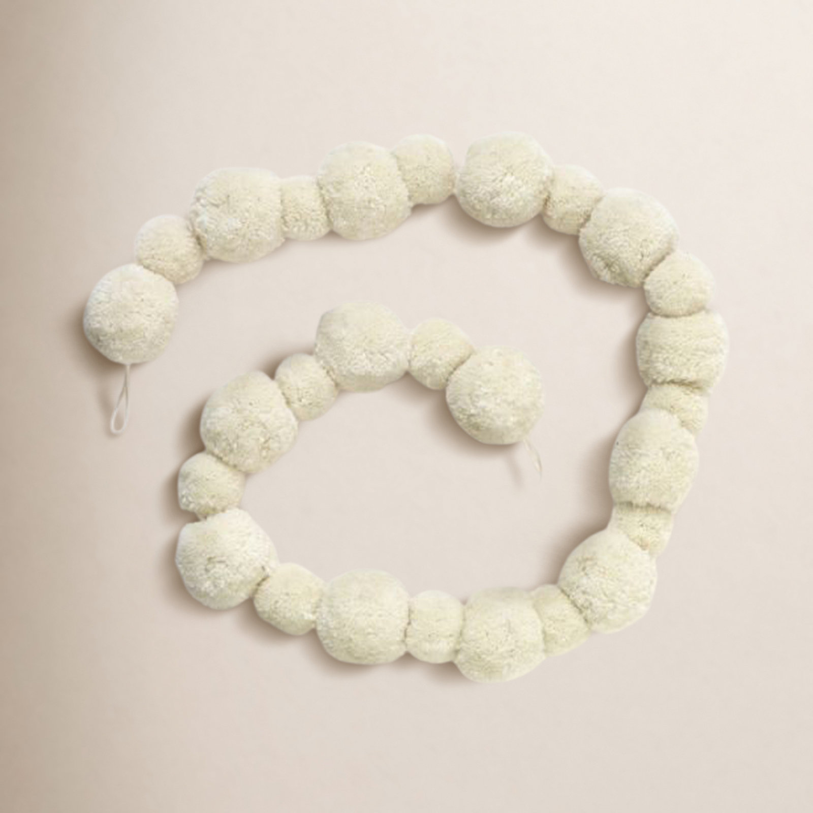 Peace & Pom 9'' in. Garland