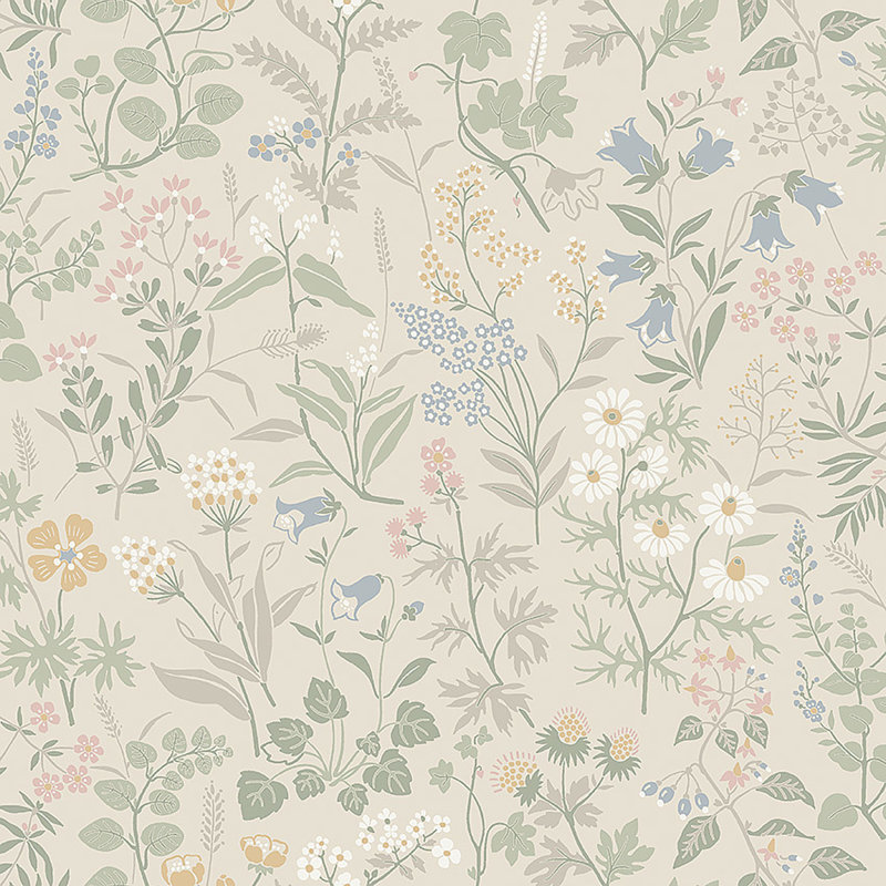 Papier peint Borastapeter Flora, Sable