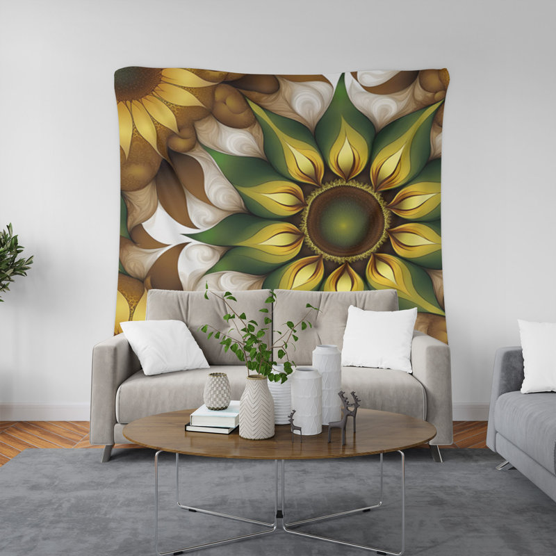 Tapisserie murale, H 88 po x l 104 po x P 1,2 po