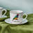 Achille Espresso Coffee Cup with Saucer