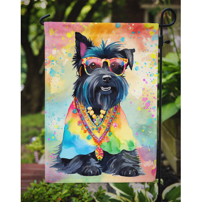 Drapeau de jardin Hippie Dawg