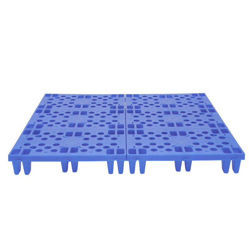 6 palettes en plastique, 6 palettes emboîtables