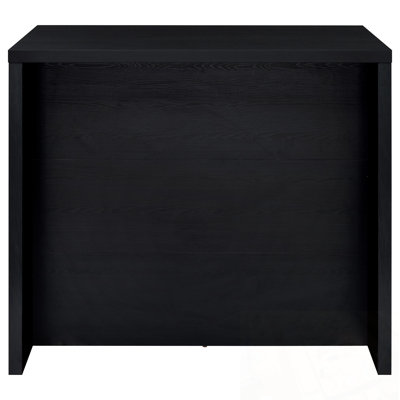 Wooden Frame Wine storage cabinet with open shelf