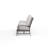 La Jolla 76'' Wide Straight Aluminum Patio Sofa with Sunbrella® Cushions-1607762209