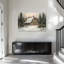 «Winter Barn Wall Art - Snow Scene Winter», art mural sur toile arbre d'hiver pour le salon, forêt d'hiver, impressions sur toile encadrées encadrées, 20 po x 30 po-762494787