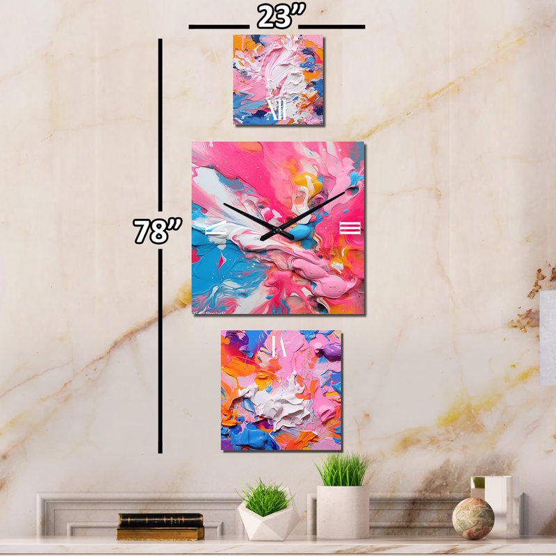 Mahalick Metal Wall Clock
