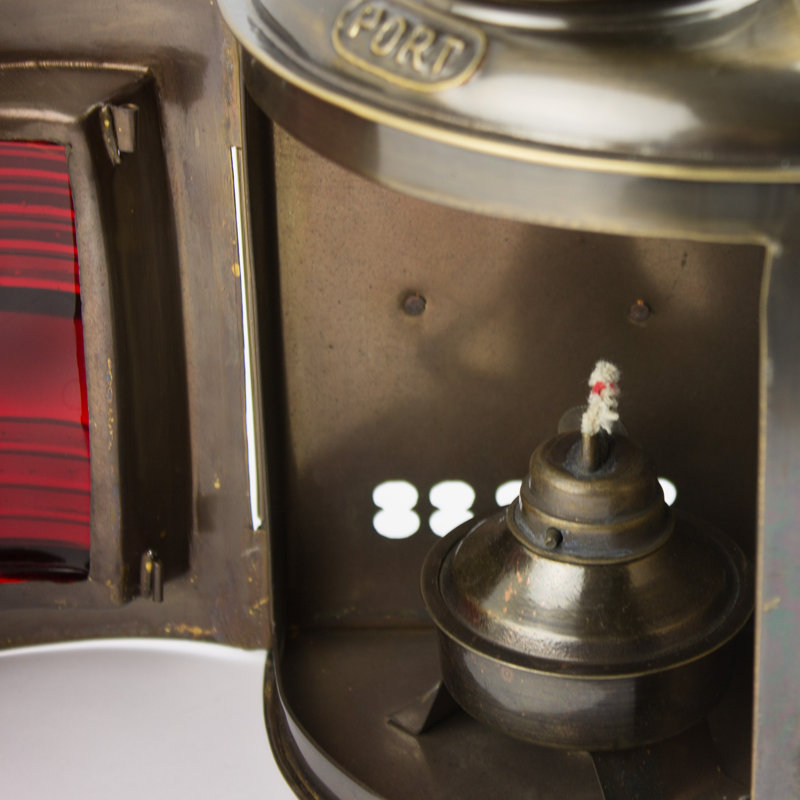 Metal Wall Lantern with Candle Included
