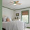 Ventilateur de plafond encastré avec lumière DEL et télécommande