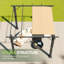 Pergola à auvent réglable 10 pi x 10 pi avec structure en métal robuste, structure de terrasse extérieure autoportante