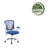 Dinuca Mesh Office Chair with Chrome Base-809465040
