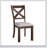 Brown Finish 6-Piece Dining Set with Rectangular Table, Bench, and Beige Upholstered Side Chairs for Transitional Kitchens
