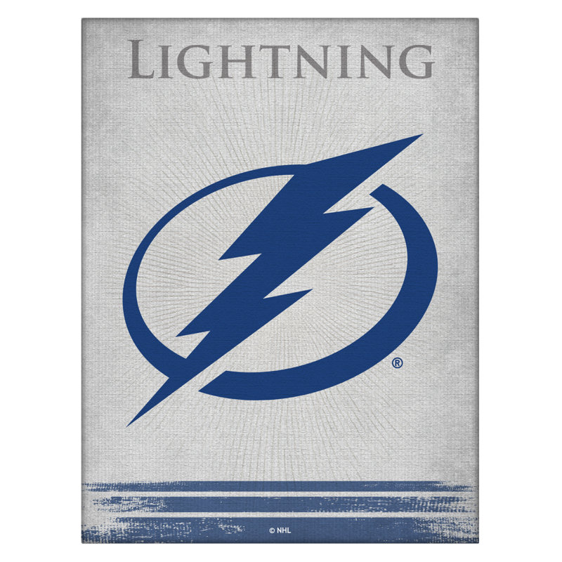 « NHL », impression sur toile, Tampa Bay Lightning, H 15 cm x l 20 cm