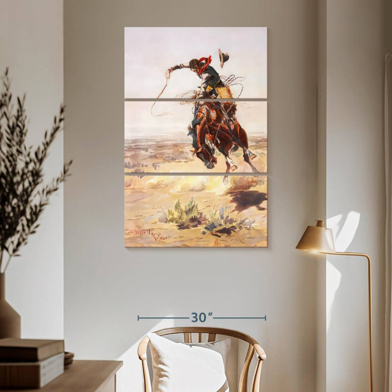 A Bad Hoss, 65" H x 42" W