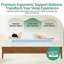 Matelas en mousse viscoélastique à sensation moyenne-1797308675-1797308676