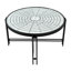Table basse à pieds croisés