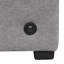 Canapé-lit modulaire convertible en L 84,7 po avec canapé-lit et canapé en U avec rangement et repose-pieds mobile, gris-1906982276