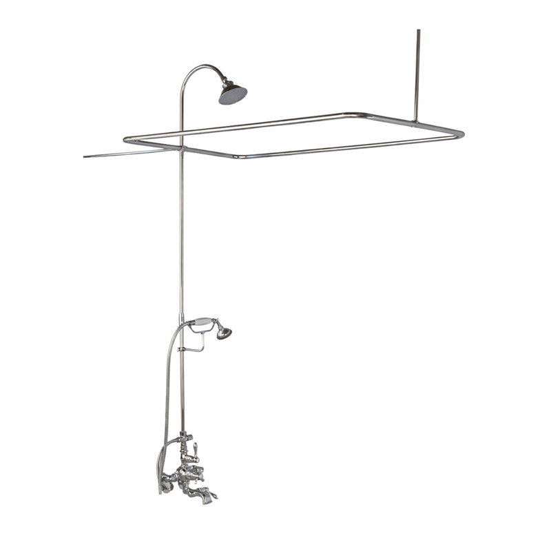 Système de douche thermostatique avec baignoire (P0890) par Strom Living, Chrome chrome