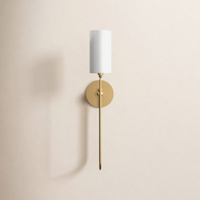 Clarissa Single Light Dimmable Armed Sconce