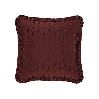 La Boheme - Maroon Euro Sham