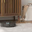 Buffet 63 po en noyer avec rangement