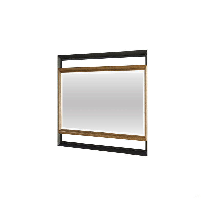 Miroir de paysage en métal