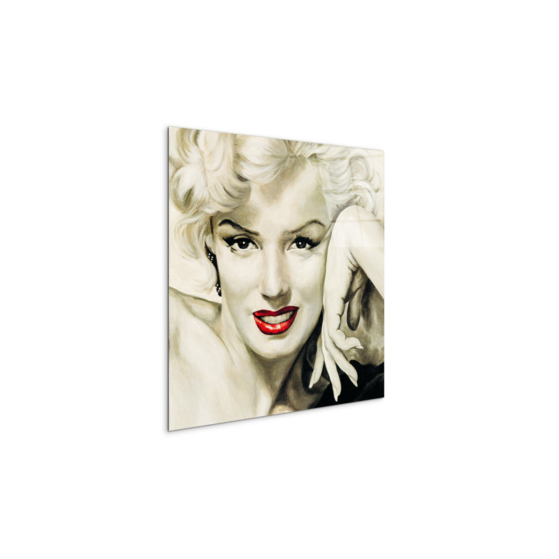 Homage to Marilyn 30 by Art Studio 58x58 Cm Frameless Panel Lightweight Ready to Hang, CrystalArt