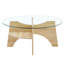 Table basse ronde en verre trempé-678571692