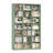 86"H X 47.2"W 7-Tier Standard Wood Storage Bookcase-1398010341