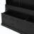 3-In-1 Hall Tree 59" Wide With 5 Hooks And Bench And Drawers, Muti-Functional Entryway Coat Rack, Modern Tall Storage Bench With Handles-1677090122