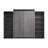 Ailed 126W Queen Murphy Bed with 2 Shelving Units-55325532