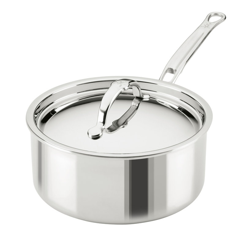 Probond® Luxe 2-quart Professional Clad Stainless Steel Saucepan With Lid, 3 quarts